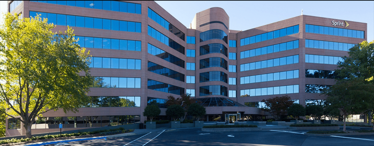 Outside view of office complex